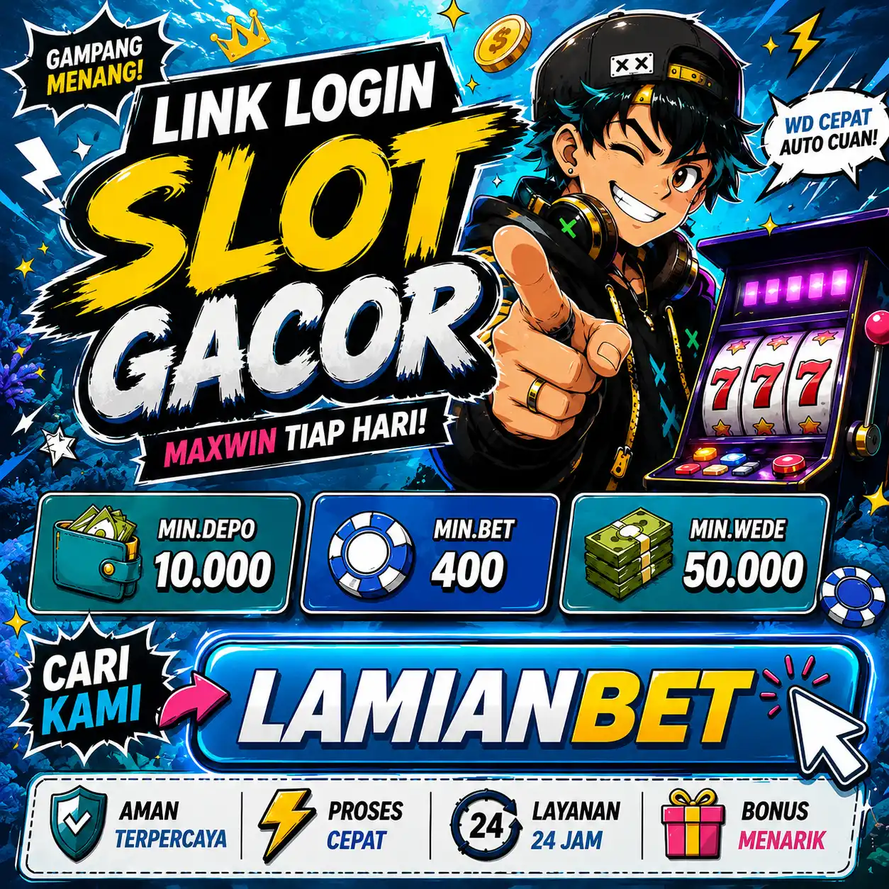 LAMIANBET Situs Bermain Game Online Resmi dengan Engine Ultimate Gaming Real